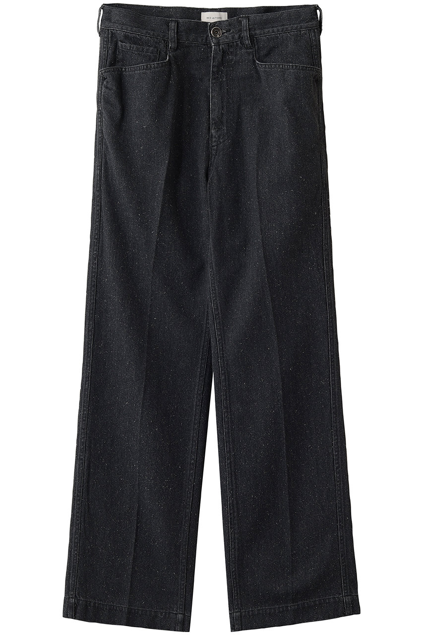 ベッドフォード/BED j.w. FORDの【MEN】Deck ストレートデニムパンツ(ブラック/26AW-B-PT08)
