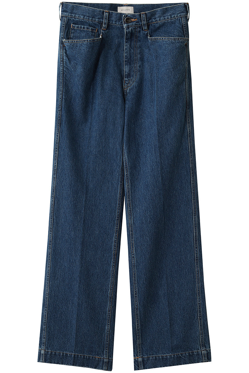 ベッドフォード/BED j.w. FORDの【MEN】Deck ストレートデニムパンツ(ブルー/26AW-B-PT08)