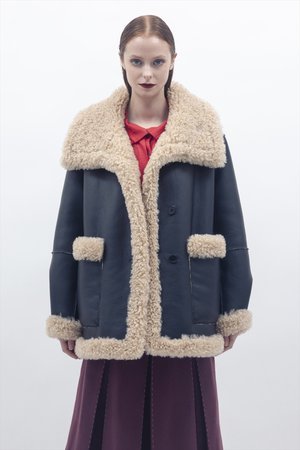 ジャッキー/JAKKEの【予約販売】Agnes ボアコンビジャケット