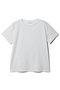 アルビニ コットンスムース ロールアップ Tシャツ エストネーション/ESTNATION ホワイト