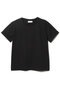 アルビニ コットンスムース ロールアップ Tシャツ エストネーション/ESTNATION ブラック