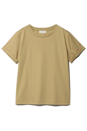 エストネーション/ESTNATIONのアルビニ コットンスムース ロールアップ Tシャツ(110100/110102)