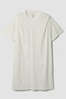 【GOOD PEOPLE GOOD STITCHING GOOD PRODUCT for ESTNATION】フレスカウルトラハイゲージTシャツワンピース エストネーション/ESTNATION ホワイト