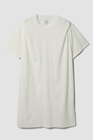 【GOOD PEOPLE GOOD STITCHING GOOD PRODUCT for ESTNATION】フレスカウルトラハイゲージTシャツワンピース
