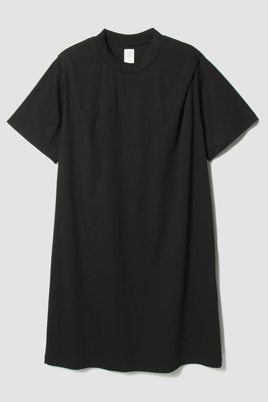 エストネーション/ESTNATIONの【GOOD PEOPLE GOOD STITCHING GOOD PRODUCT for ESTNATION】フレスカウルトラハイゲージTシャツワンピース(ブラック/62-140-13-070049)