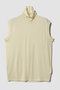 【GOOD PEOPLE GOOD STITCHING GOOD PRODUCT for ESTNATION】コンフォートハイネックウールTシャツ エストネーション/ESTNATION アイボリー