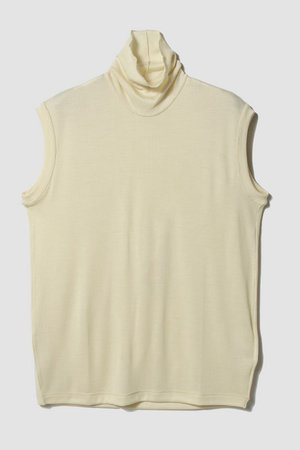 エストネーション/ESTNATIONの【GOOD PEOPLE GOOD STITCHING GOOD PRODUCT for ESTNATION】コンフォートハイネックウールTシャツ(110100/110101)