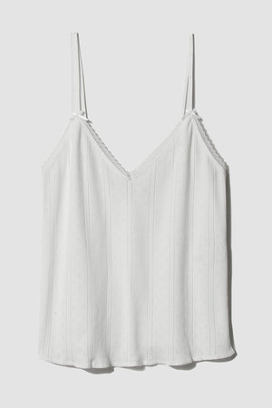 エストネーション/ESTNATIONの【COU COU】THE LONG CAMI WHITE