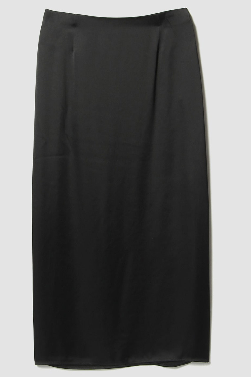 ESTNATION Iラインスカート (ブラック, 36) エストネーション ELLE SHOP