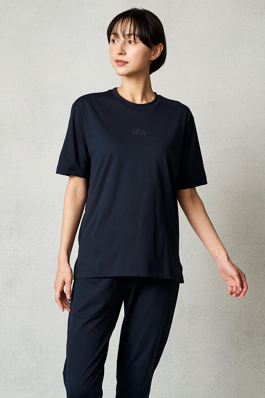 リファ/ReFaの【予約販売】【UNISEX】コンフォートジャージー クルーネックTシャツ(ネイビー/RW-AL-W20D-LL)