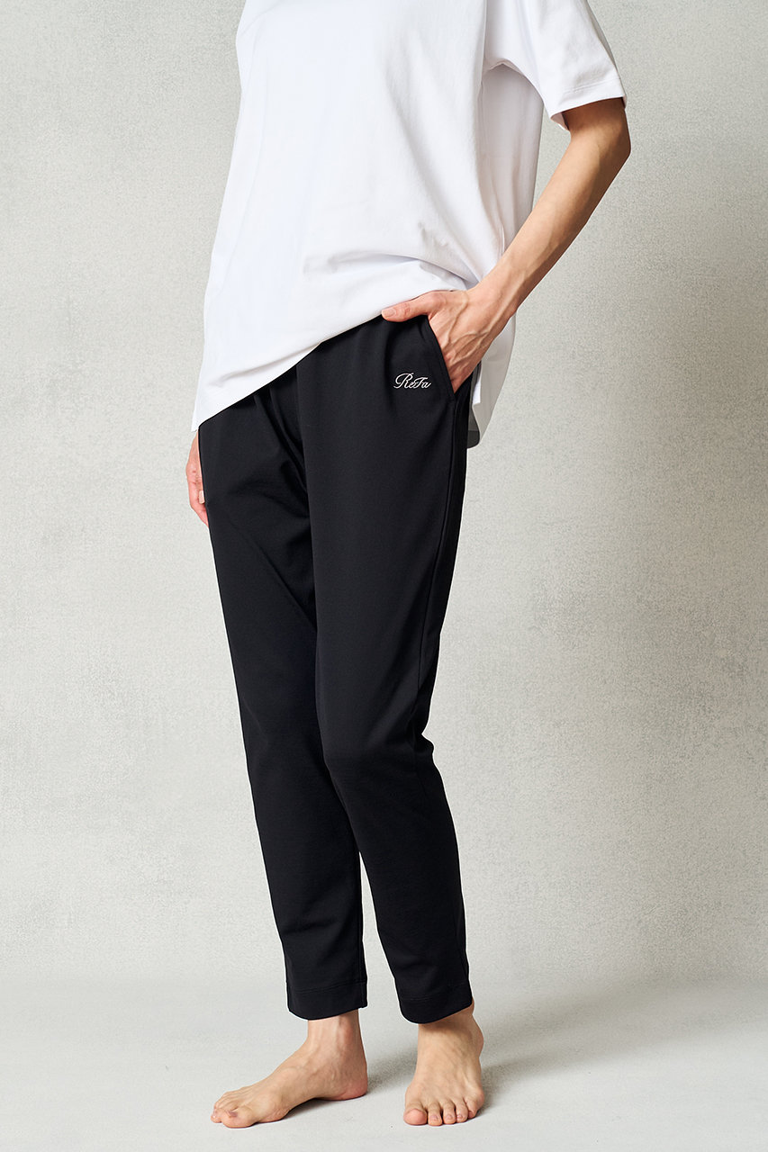 リファ/ReFaの【予約販売】【UNISEX】コンフォートジャージー テーパードパンツ(ブラック/RW-AP-K90D-LL)