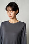 【予約販売】モイストスムース ロングスリーブプルオーバー リファ/ReFa