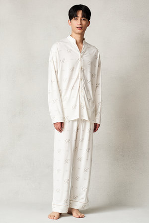 リファ/ReFaの【予約販売】【MEN】モイストスムース スタンドカラースリープウェア ReFaロゴ(512000/512002)