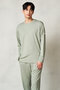 【予約販売】【MEN】モイストスムース ロングスリーブプルオーバー リファ/ReFa グリーン