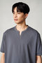 【予約販売】【MEN】ストレッチスムース ショートスリーブプルオーバー リファ/ReFa