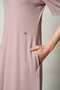 【予約販売】モイストスムース ギャザーショートスリーブマキシレングスシャツ リファ/ReFa