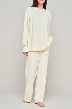 リファ/ReFaの【予約販売】【UNISEX】フラッフィーニット ストレートパンツ(111000/111002)