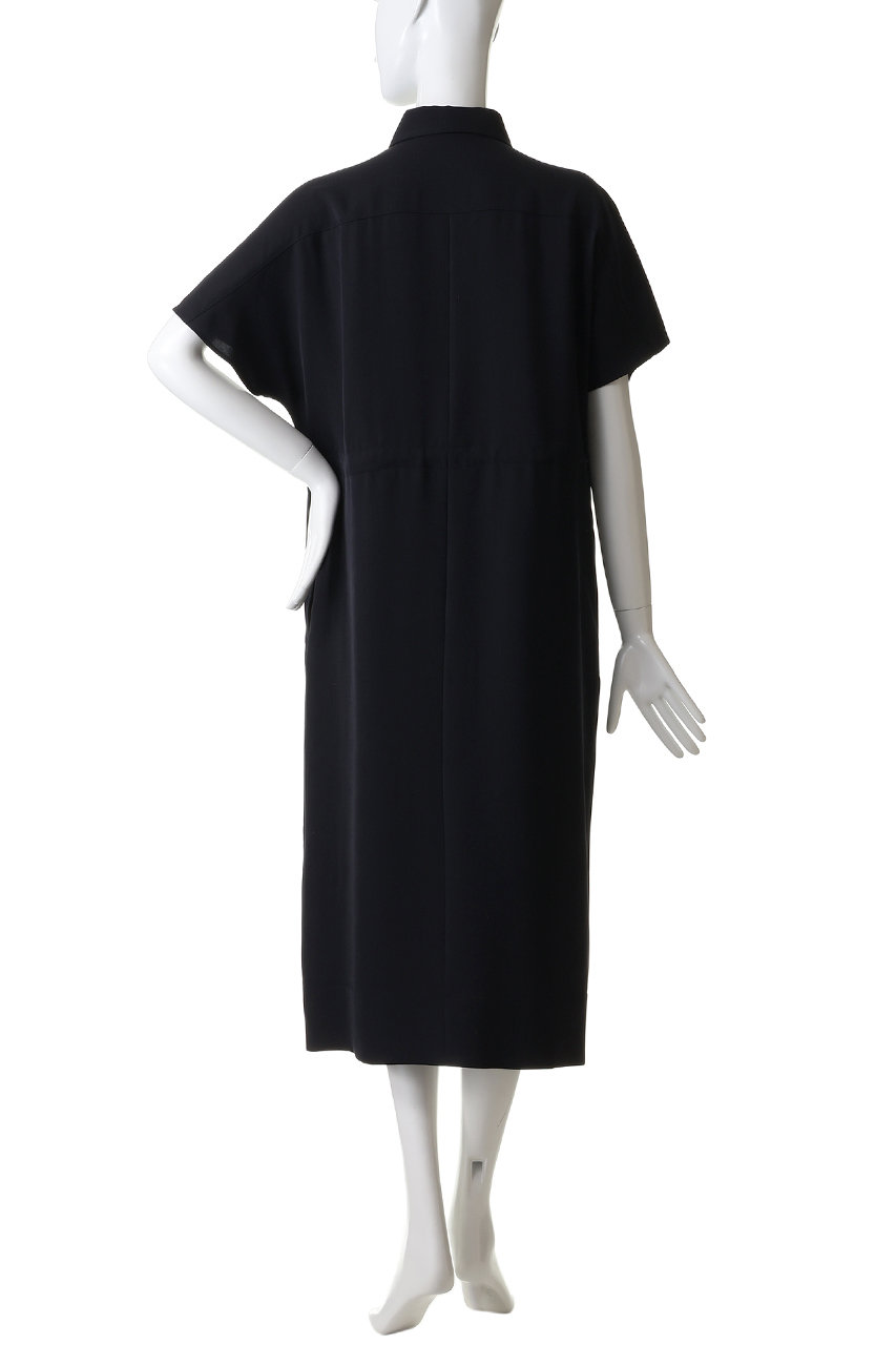 SOEJU(ソージュ)｜ロングシャツワンピース/ネイビー の通販｜ELLESHOP