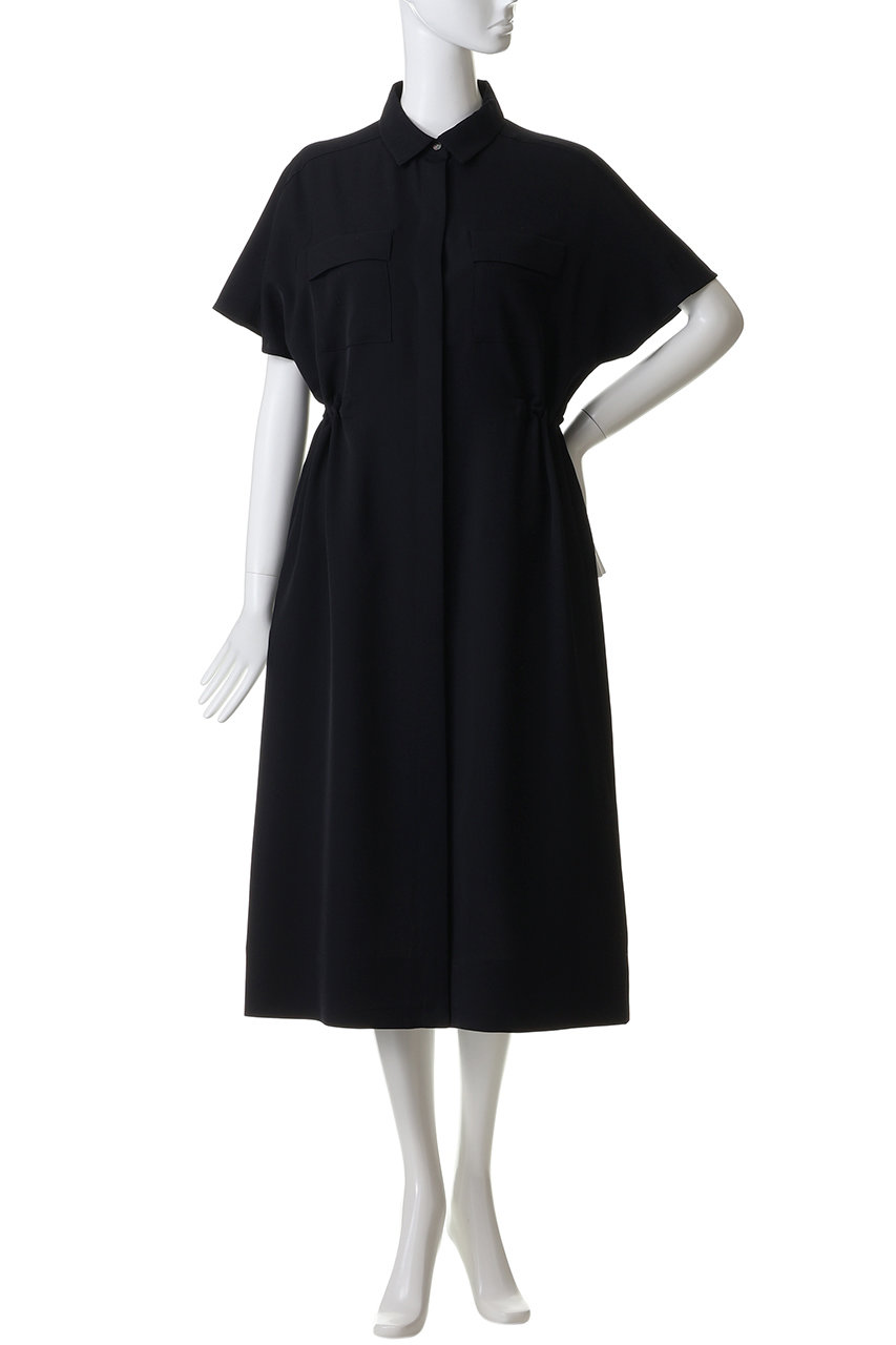 SOEJU(ソージュ)｜ロングシャツワンピース/グレー の通販｜ELLESHOP