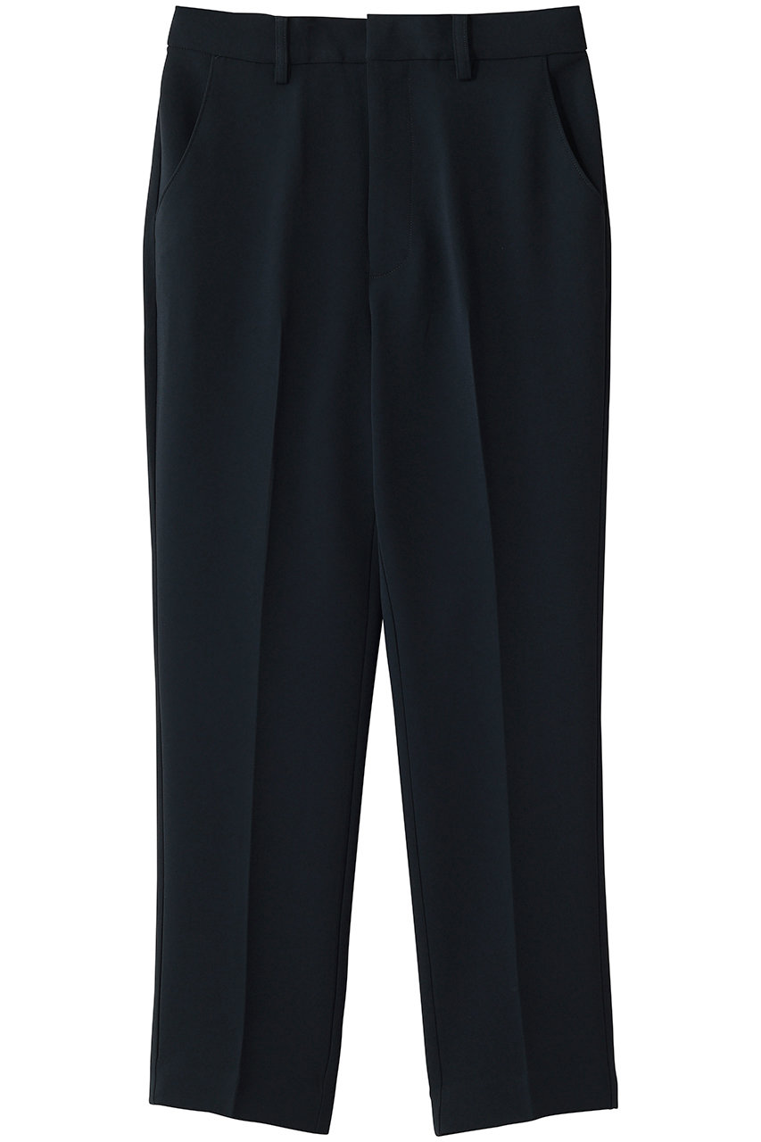 ソージュ/SOEJUのセンタープレスパンツ(ネイビー/S-00-PT-026-BLK-L)