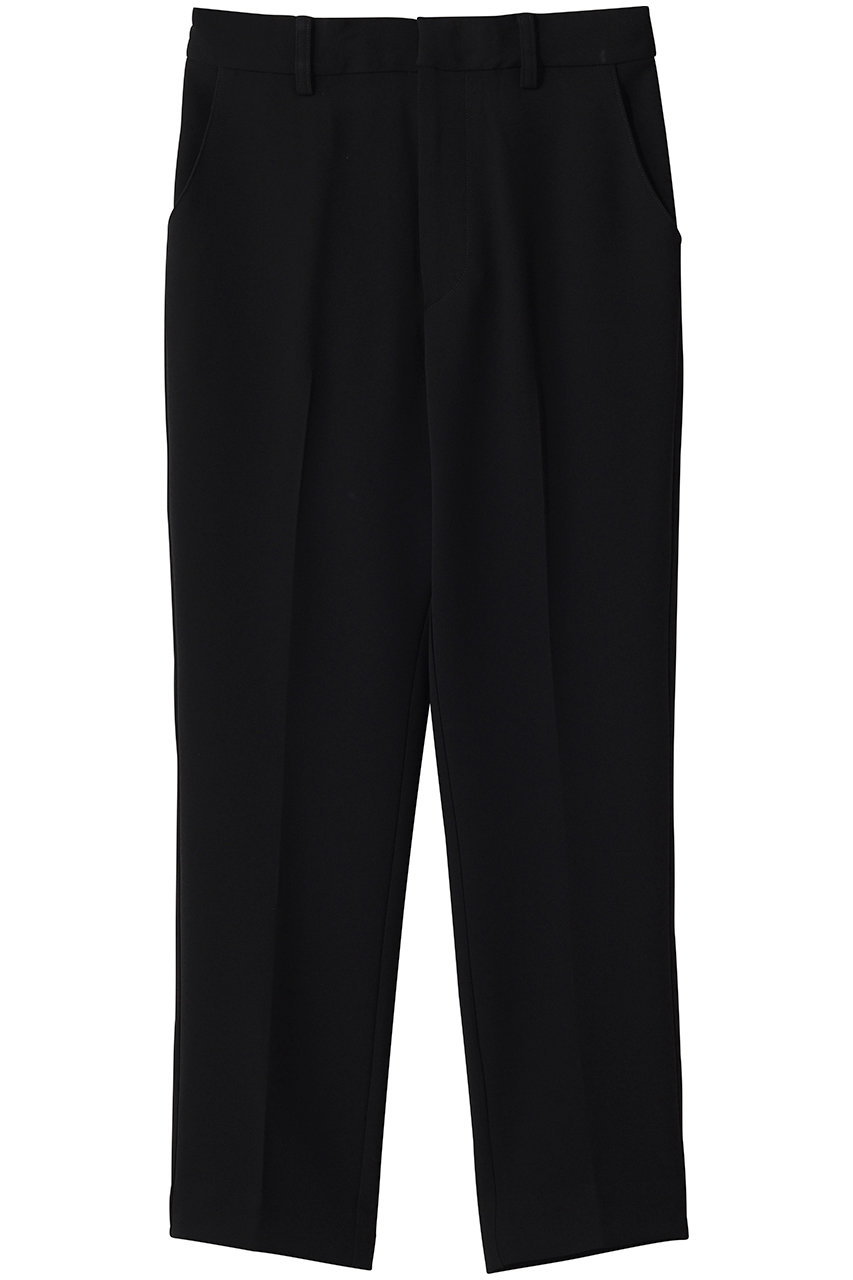 ソージュ/SOEJUのセンタープレスパンツ(ブラック/S-00-PT-026-BLK-L)