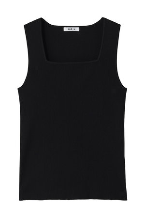 ソージュ/SOEJUの美Neck ノースリーブニット (スクエアネック)(110300/110301)