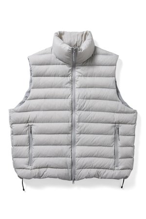 エス・ユー/ES.Uの【UNISEX】Middle Down Vest D007(110800/110806)