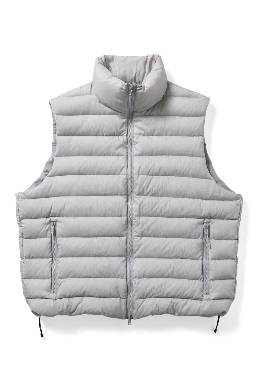 エス・ユー/ES.Uの【UNISEX】Middle Down Vest D007(lt.gray/D007)