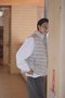 【UNISEX】Middle Down Vest D007 エス・ユー/ES.U