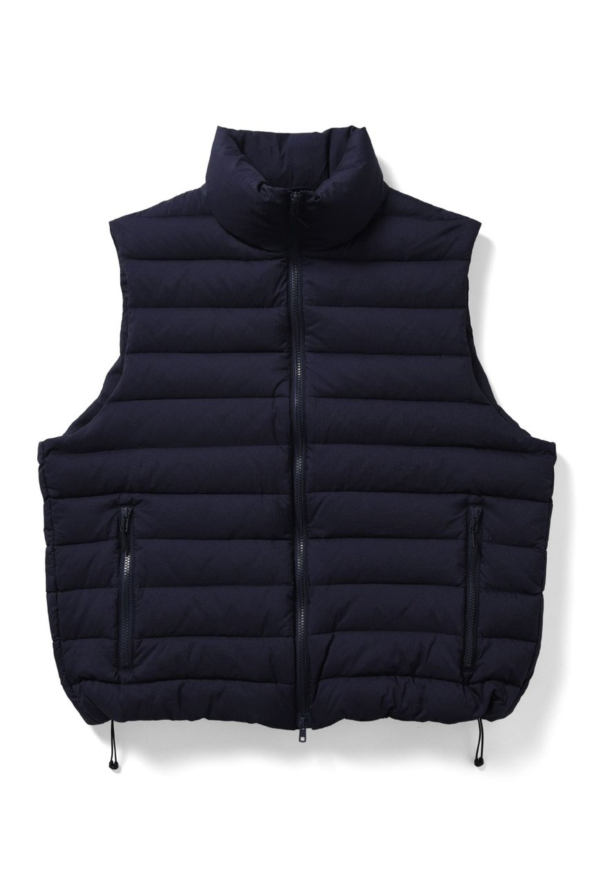 エス・ユー/ES.Uの【UNISEX】Middle Down Vest D007(navy/D007)