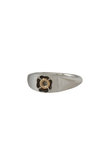 flower リング with donut diamond