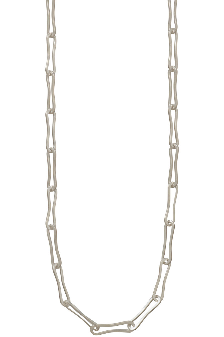 DELPHII curve clip chain ネックレス middle (シルバー, 42cm) デルフィ ELLE SHOP