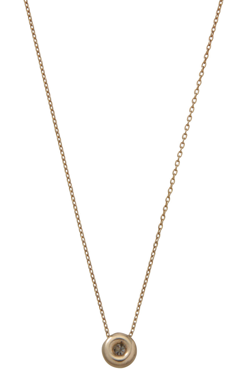 DELPHII donut diamond ネックレス (ゴールド, F) デルフィ ELLE SHOP