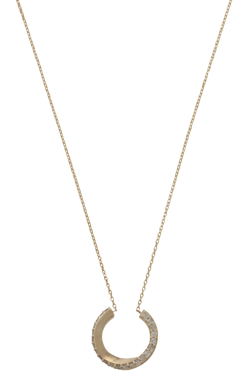 DELPHII mobius diamond ネックレス (ゴールド, F) デルフィ ELLE SHOP