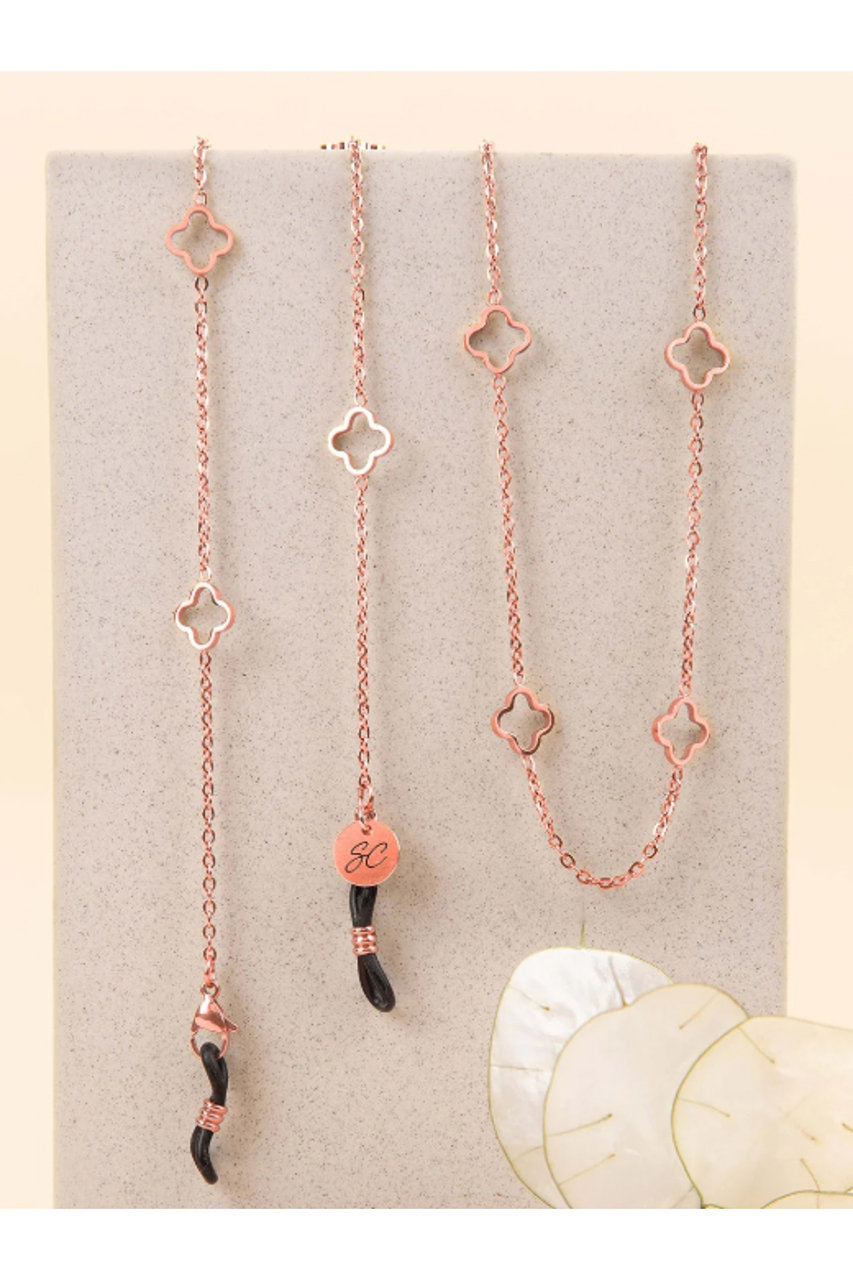 Sunny Cords Ruby Air メガネチェーン (Rose Gold, 72cm) サニーコーズ ELLE SHOP