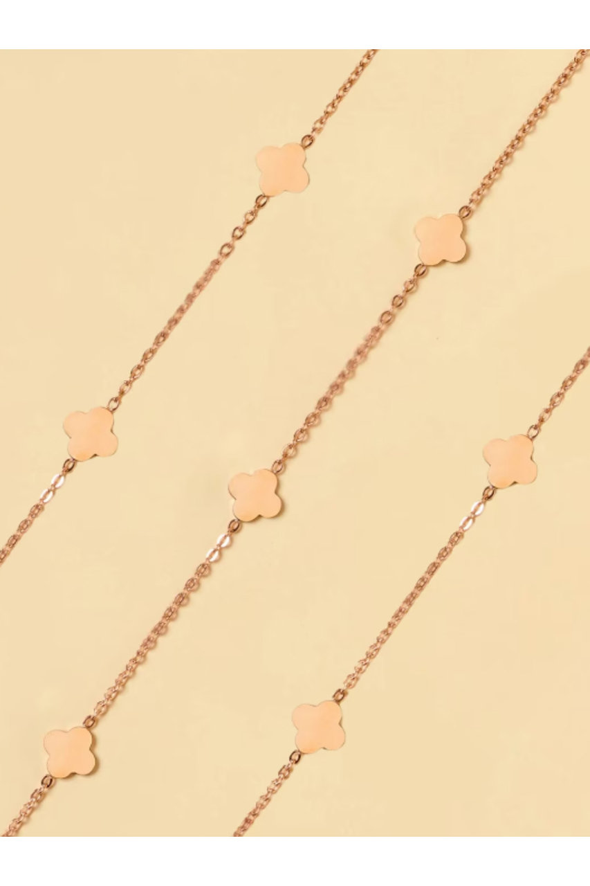 サニーコーズ/Sunny CordsのRuby メガネチェーン(Rose Gold/SC-RUB-SLV)