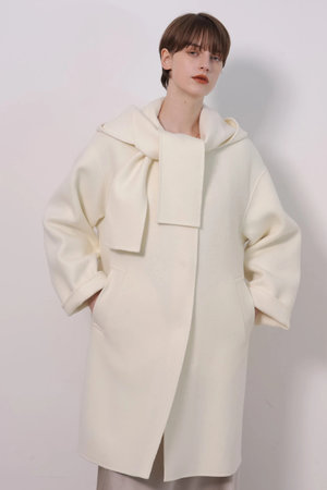 カデュネ/CADUNEの【予約販売】リバーフーディーコート
