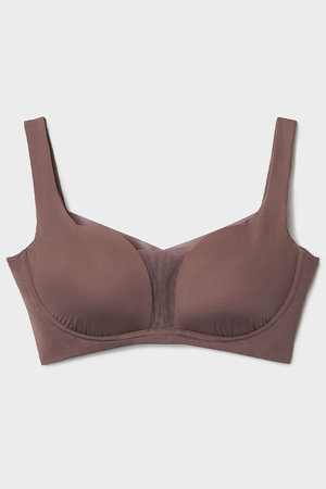 エスバイ/ESSBYのCurving Line Night Bralette(160100/160102)