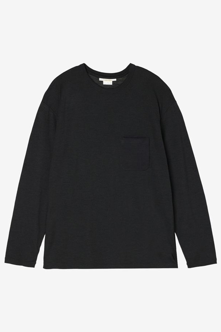 【UNISEX】U 150 メリノライト LS ポケットティー