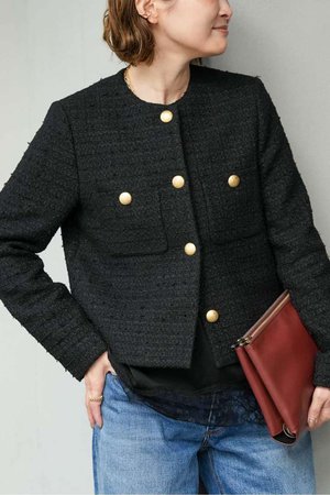 ドゥーズィエムクラス/Deuxieme Classeの*Tweed ブレザー