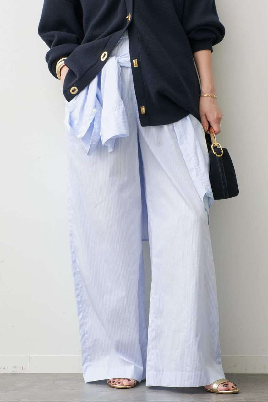 Deuxieme Classe Pajamas Pants (サックスブルー, F) ドゥーズィエムクラス ELLE SHOP