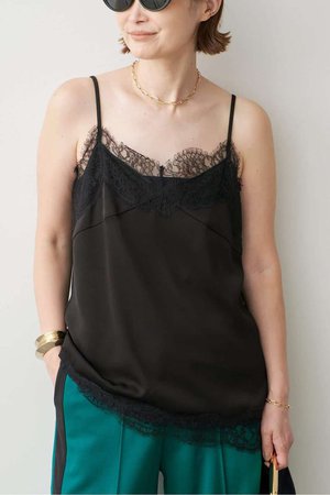 ドゥーズィエムクラス/Deuxieme Classeの*Lace Trimmed キャミソール 1(110100/110101)