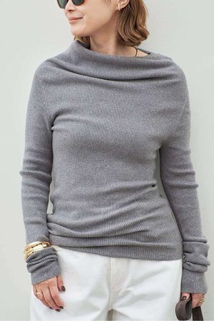 ドゥーズィエムクラス/Deuxieme Classeの【LISA YANG/リサ ヤン】Agie Sweater(110300/110301)