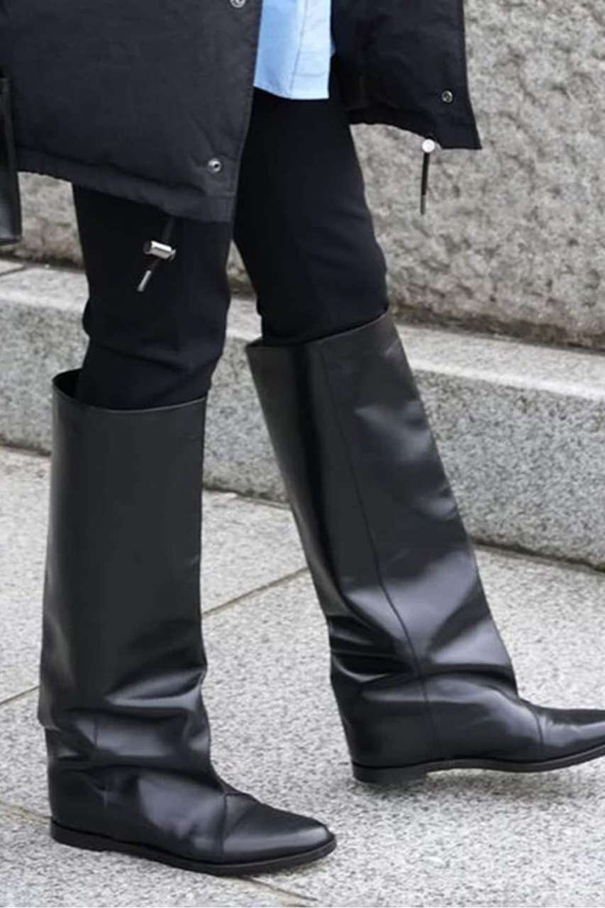 Deuxieme Classe 【BRENTELLA/ブレンテッラ】JULIE BOOTS (ブラック, 38) ドゥーズィエムクラス ELLE SHOP