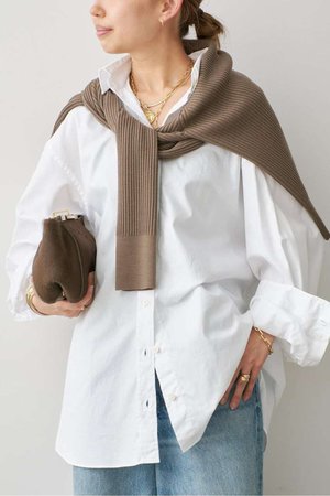 ドゥーズィエムクラス/Deuxieme Classeの【Raspail/ラスパイユ】 WIDE SHIRT(110400/110403)