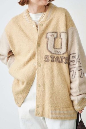 ドゥーズィエムクラス/Deuxieme ClasseのStadium Knit ブルゾン(110800/110802)