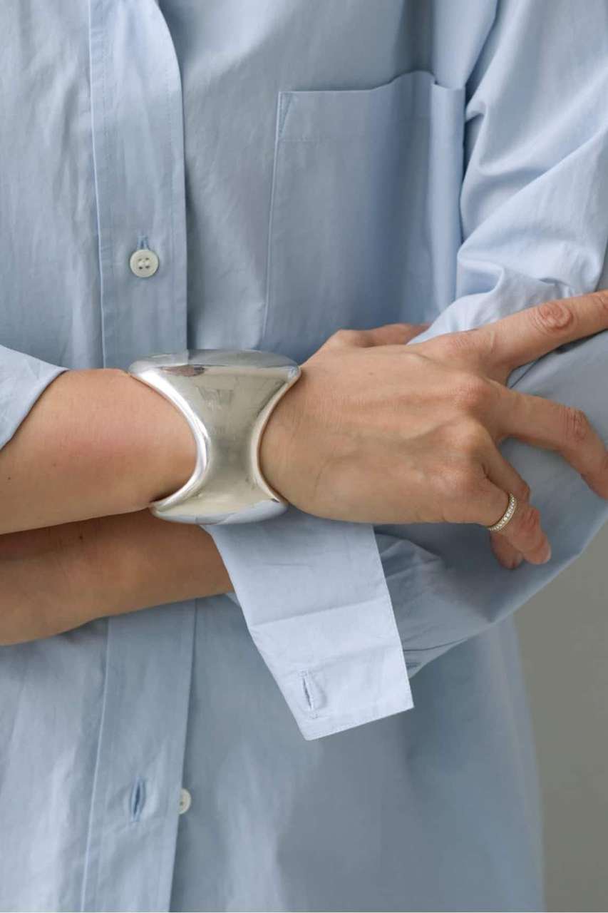 Deuxieme Classe 【AGMES/アグメス】GISELLE CUFF (シルバー, フリー) ドゥーズィエムクラス ELLE SHOP