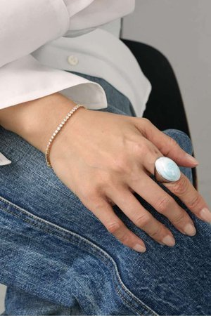 ドゥーズィエムクラス/Deuxieme Classeの【MARIHA/マリハ】SC LARIMAR L Oval-2(150400/150401)