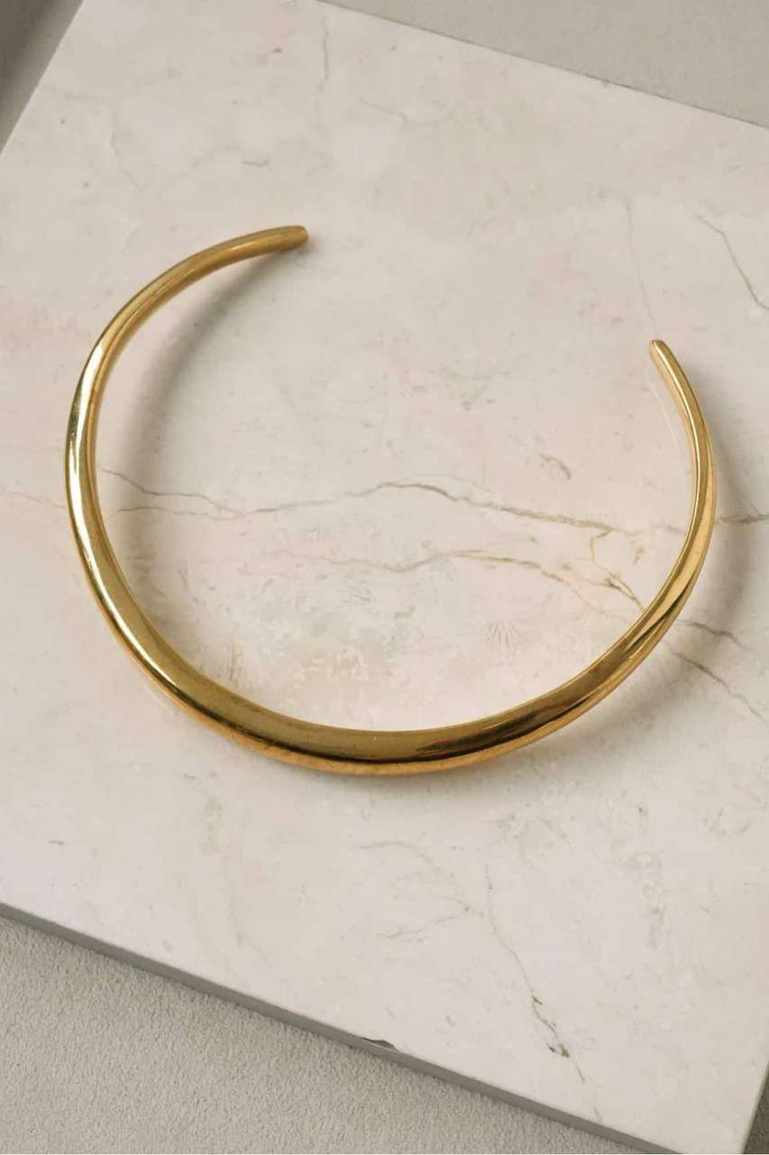 Deuxieme Classe *【GABRIELA ARTIGAS/ガブリエラ アルティガス】 WAVE CHOKER (ゴールド, フリー) ドゥーズィエムクラス ELLE SHOP