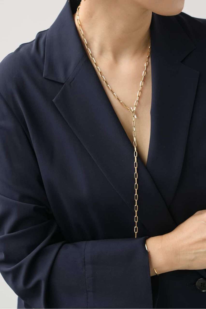 Deuxieme Classe *【LIZZIE MANDLER/リジーマンドラー】SIGNATURE CHAIN NL27 (ゴールド, フリー) ドゥーズィエムクラス ELLE SHOP